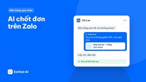 Cách để AI tự chốt đơn trên Zalo mà khách không thấy “máy móc”