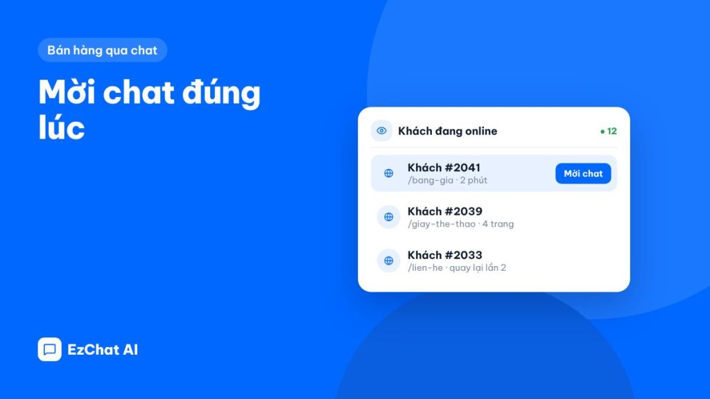 Mời chat đúng lúc: tăng tỉ lệ khách để lại số điện thoại