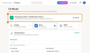 Gửi email tự động và chiến dịch email cho khách hàng